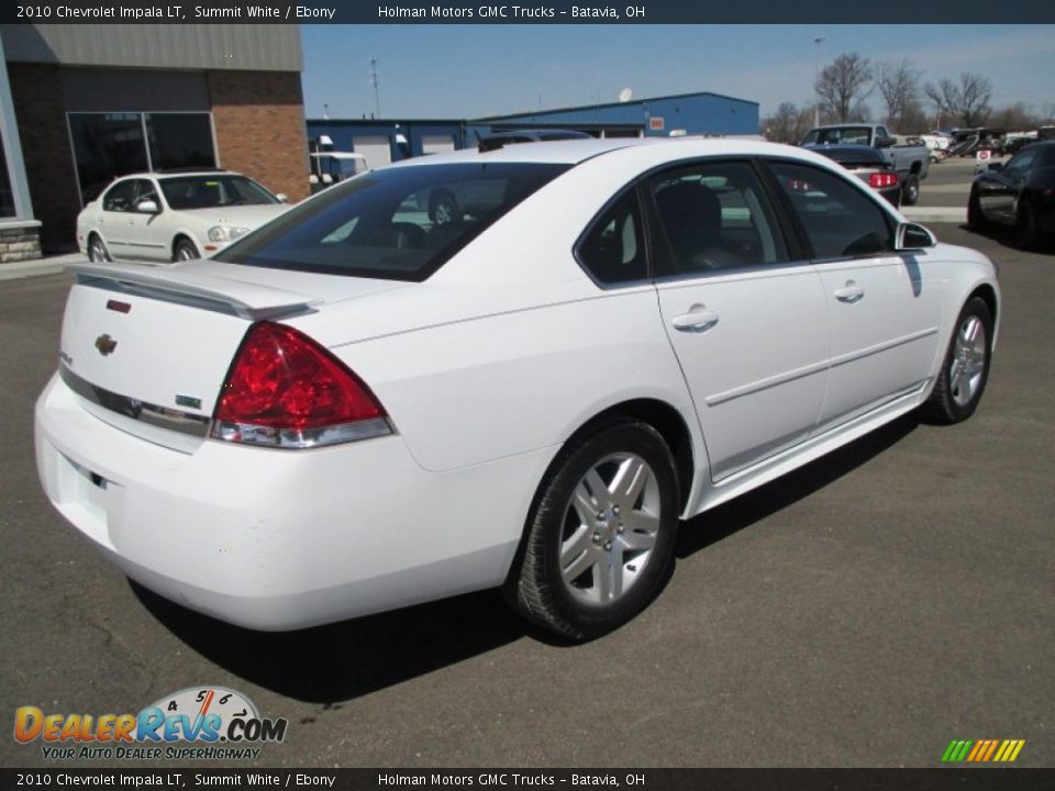 2010 Chevrolet Impala LT Summit White / Ebony Photo #27