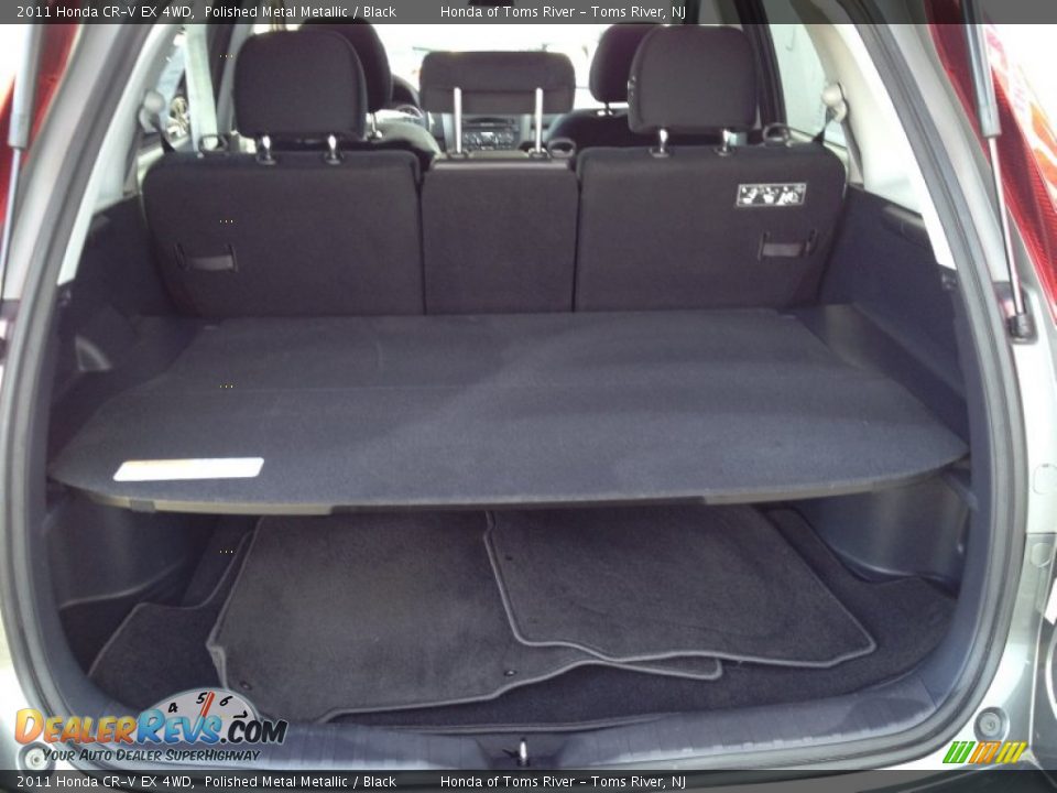 2011 Honda CR-V EX 4WD Polished Metal Metallic / Black Photo #10