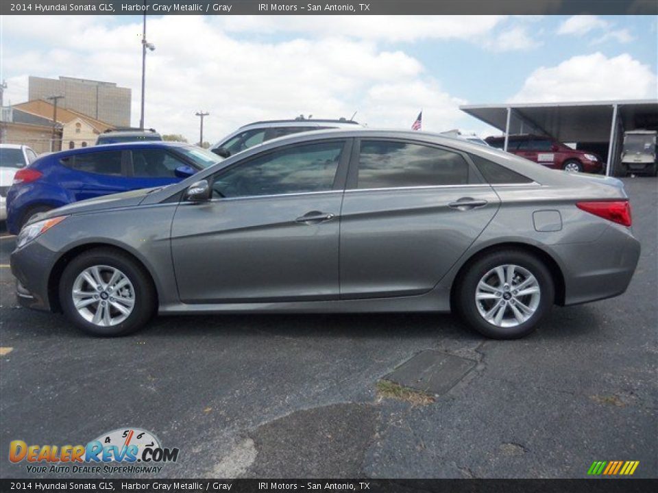 2014 Hyundai Sonata GLS Harbor Gray Metallic / Gray Photo #3