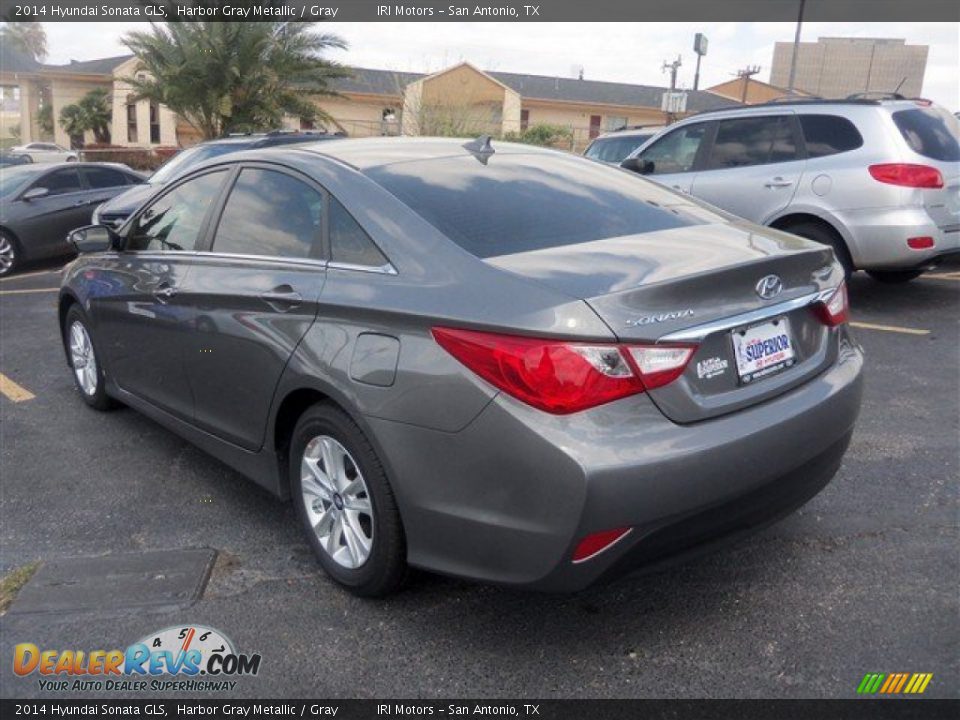 2014 Hyundai Sonata GLS Harbor Gray Metallic / Gray Photo #4