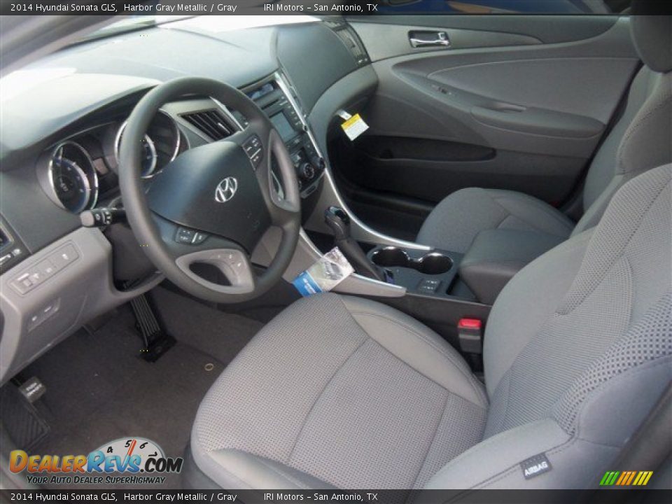 2014 Hyundai Sonata GLS Harbor Gray Metallic / Gray Photo #6