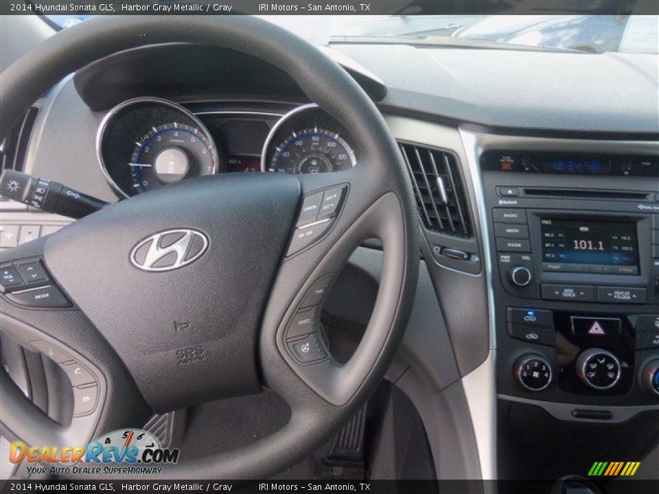 2014 Hyundai Sonata GLS Harbor Gray Metallic / Gray Photo #7