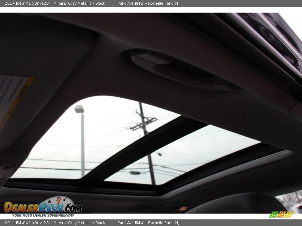 2014 BMW X1 xDrive28i Mineral Grey Metallic / Black Photo #19