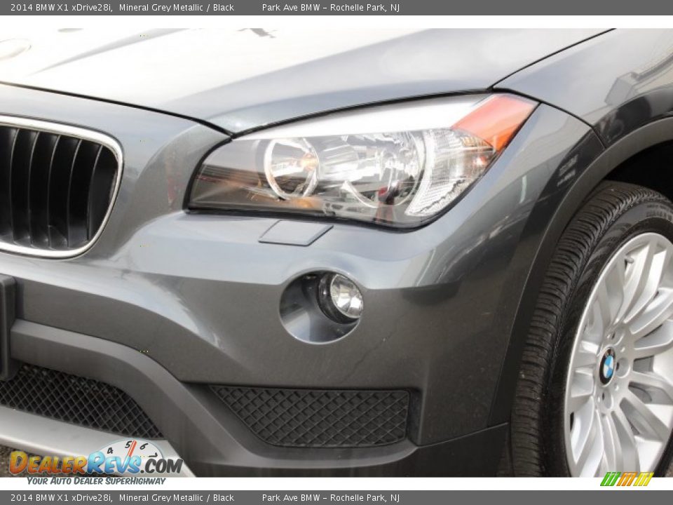 2014 BMW X1 xDrive28i Mineral Grey Metallic / Black Photo #29