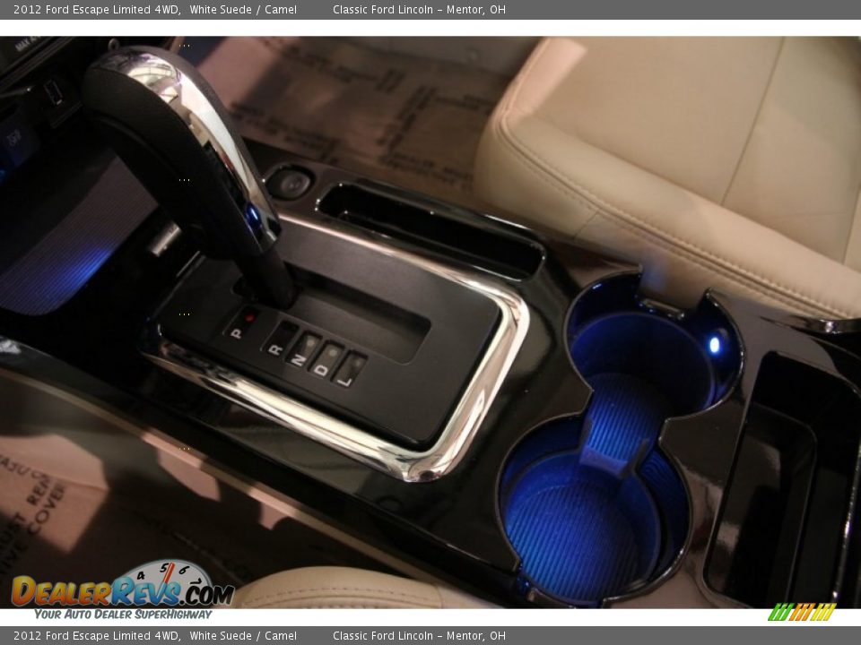 2012 Ford Escape Limited 4WD White Suede / Camel Photo #10
