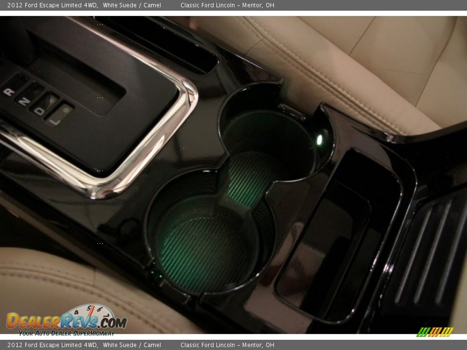 2012 Ford Escape Limited 4WD White Suede / Camel Photo #11
