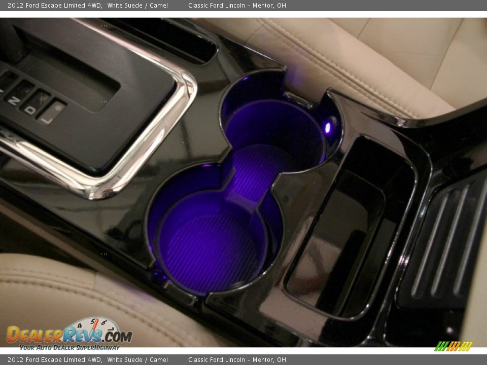2012 Ford Escape Limited 4WD White Suede / Camel Photo #12