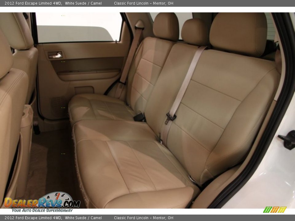 2012 Ford Escape Limited 4WD White Suede / Camel Photo #17