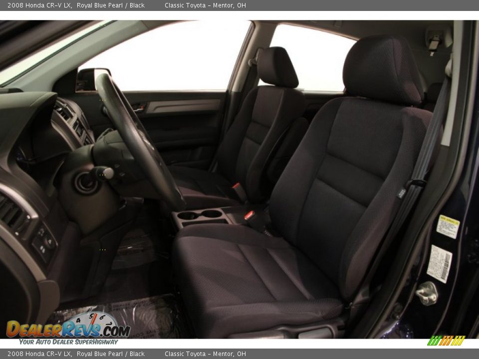 2008 Honda CR-V LX Royal Blue Pearl / Black Photo #5