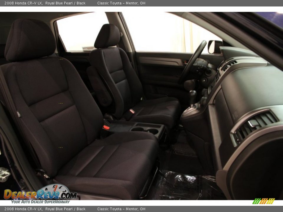 2008 Honda CR-V LX Royal Blue Pearl / Black Photo #9