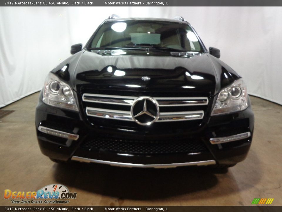 2012 Mercedes-Benz GL 450 4Matic Black / Black Photo #3