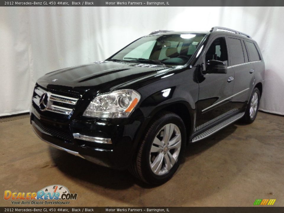 2012 Mercedes-Benz GL 450 4Matic Black / Black Photo #4