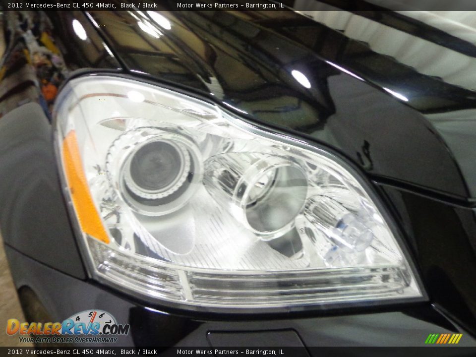 2012 Mercedes-Benz GL 450 4Matic Black / Black Photo #5
