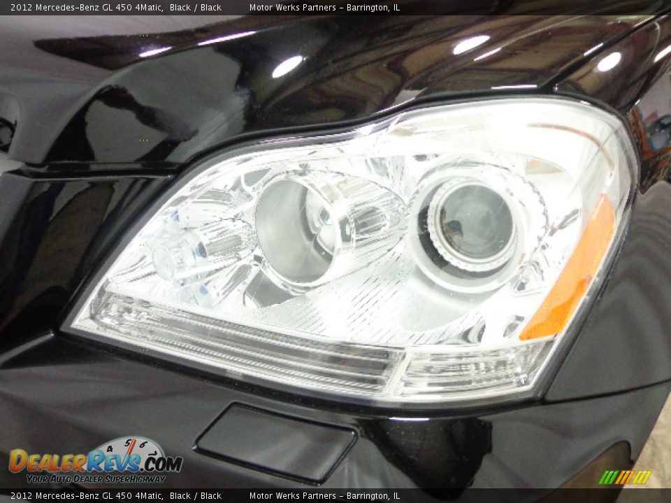 2012 Mercedes-Benz GL 450 4Matic Black / Black Photo #6