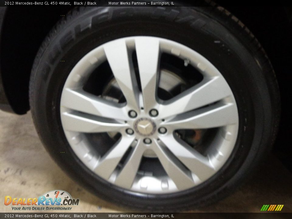 2012 Mercedes-Benz GL 450 4Matic Black / Black Photo #7