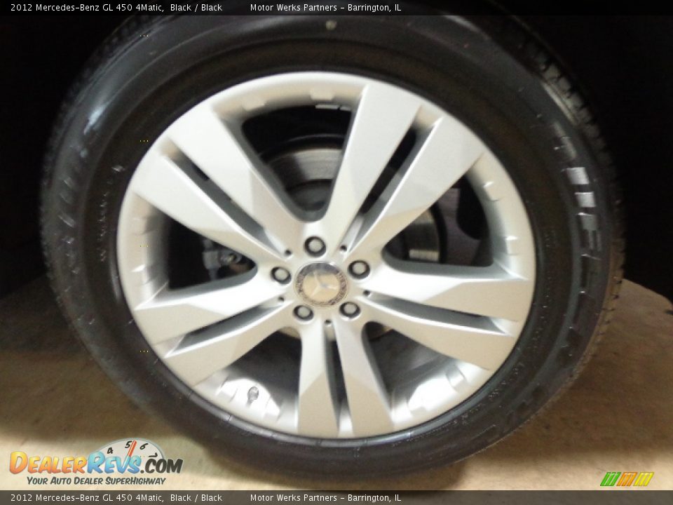 2012 Mercedes-Benz GL 450 4Matic Black / Black Photo #8