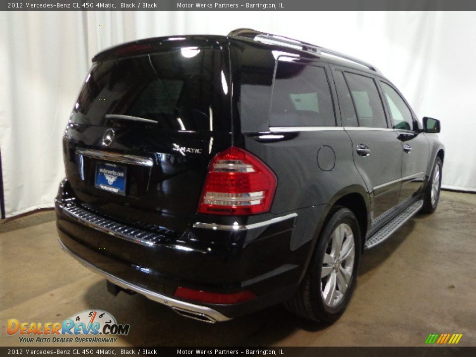 2012 Mercedes-Benz GL 450 4Matic Black / Black Photo #11