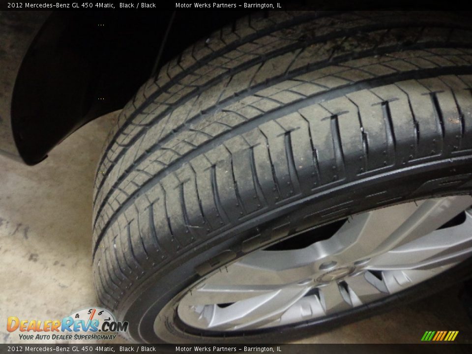 2012 Mercedes-Benz GL 450 4Matic Black / Black Photo #12