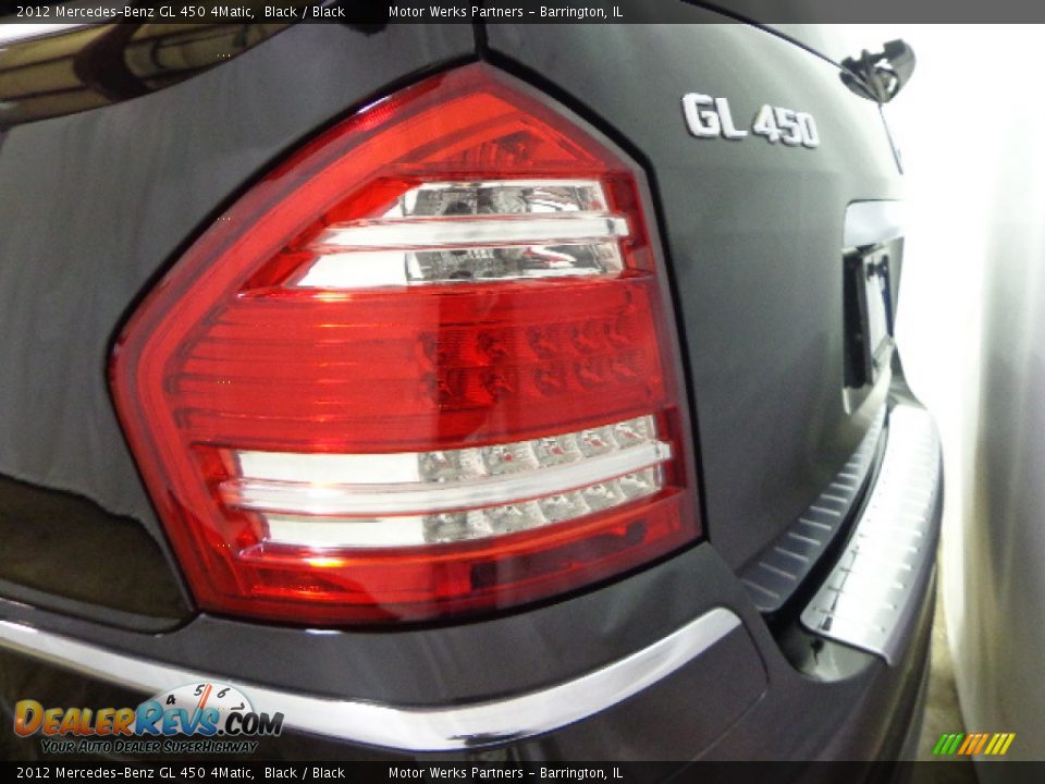 2012 Mercedes-Benz GL 450 4Matic Black / Black Photo #13