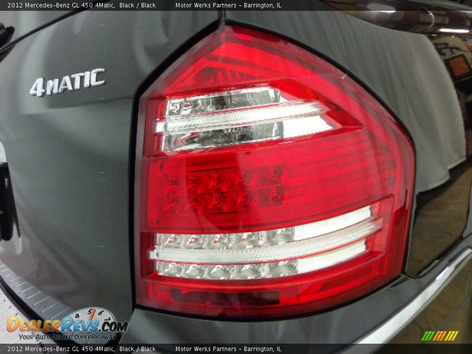 2012 Mercedes-Benz GL 450 4Matic Black / Black Photo #14