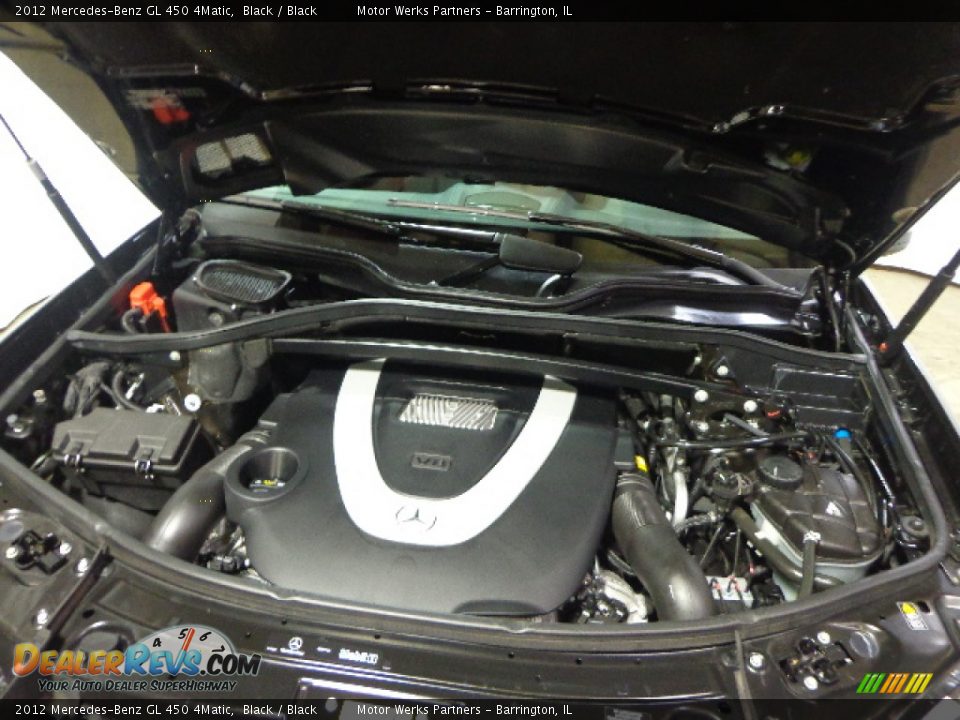 2012 Mercedes-Benz GL 450 4Matic Black / Black Photo #15