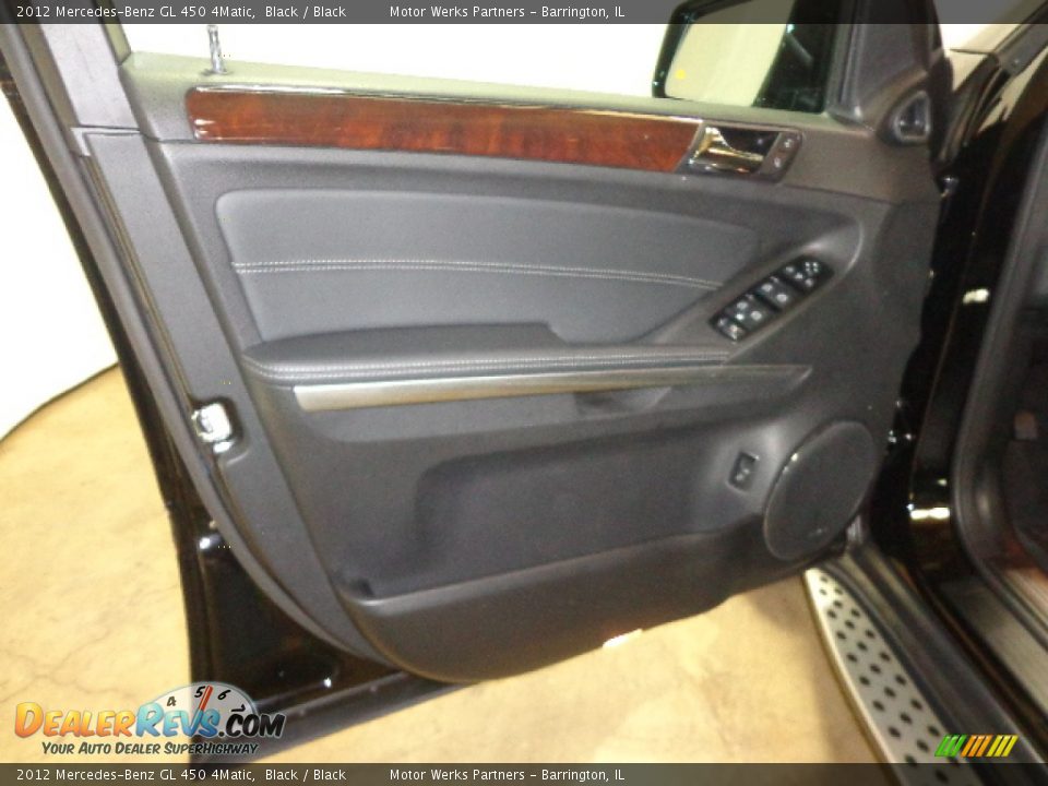 2012 Mercedes-Benz GL 450 4Matic Black / Black Photo #17