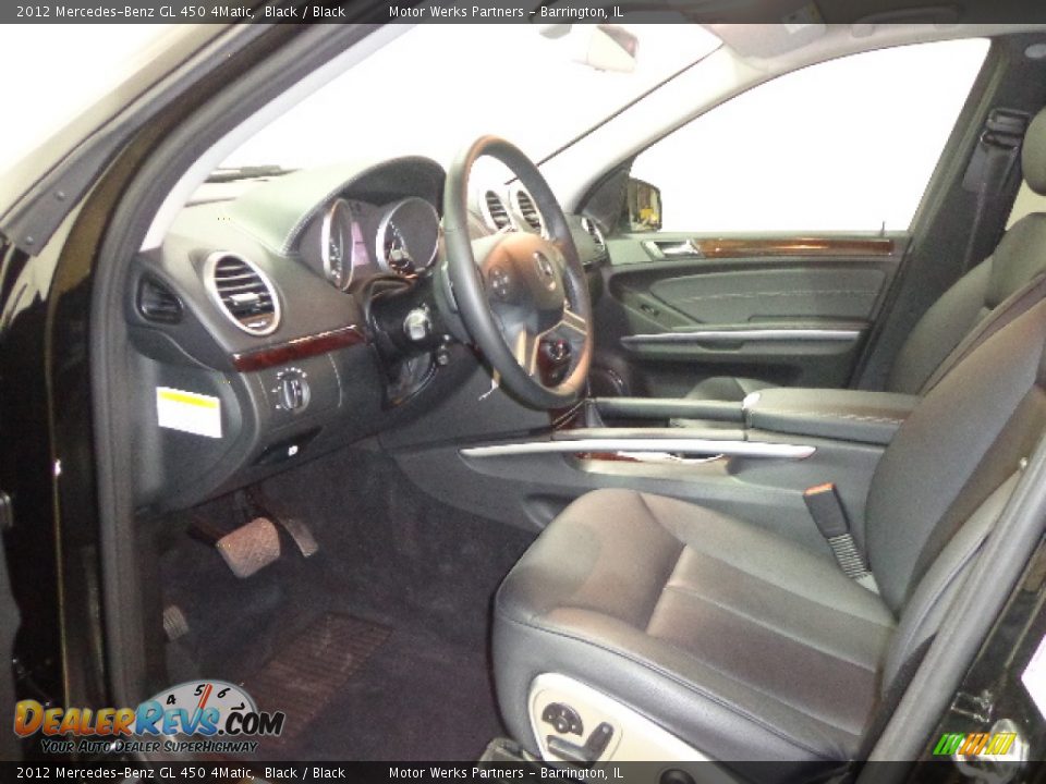 2012 Mercedes-Benz GL 450 4Matic Black / Black Photo #18