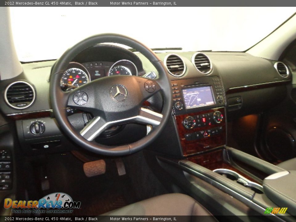 2012 Mercedes-Benz GL 450 4Matic Black / Black Photo #20