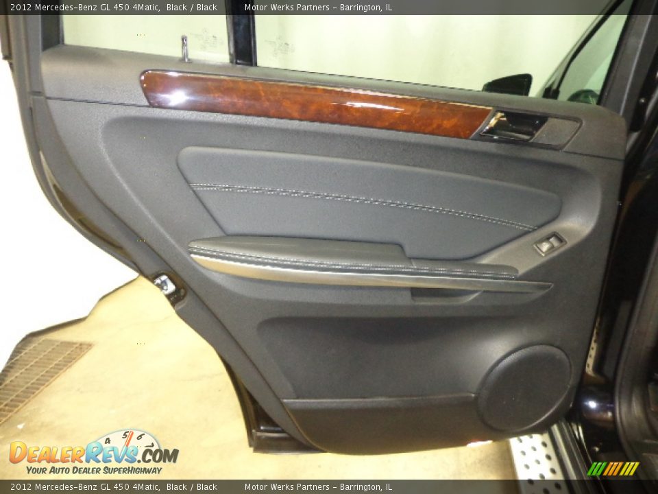 2012 Mercedes-Benz GL 450 4Matic Black / Black Photo #23