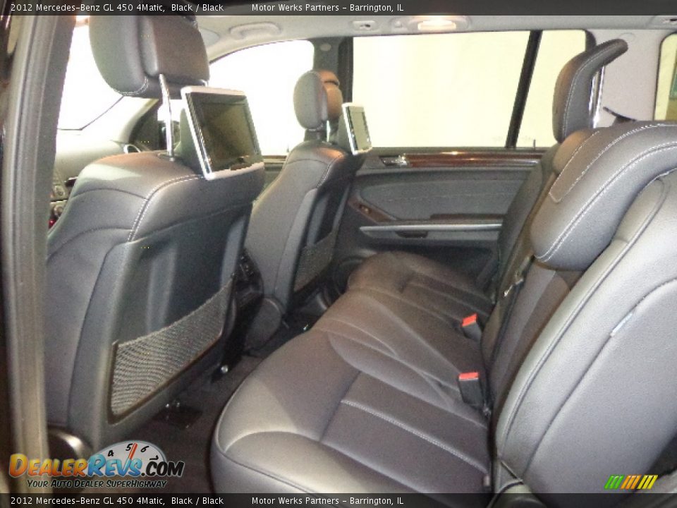 2012 Mercedes-Benz GL 450 4Matic Black / Black Photo #24