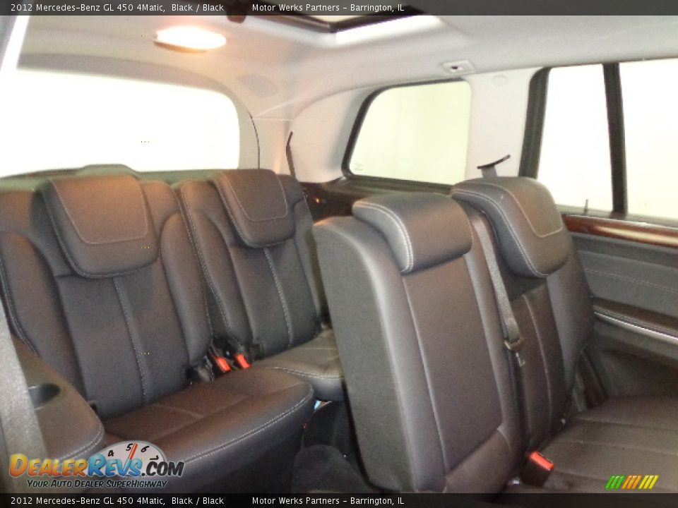 2012 Mercedes-Benz GL 450 4Matic Black / Black Photo #26