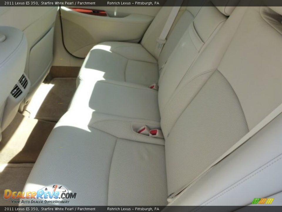 2011 Lexus ES 350 Starfire White Pearl / Parchment Photo #5