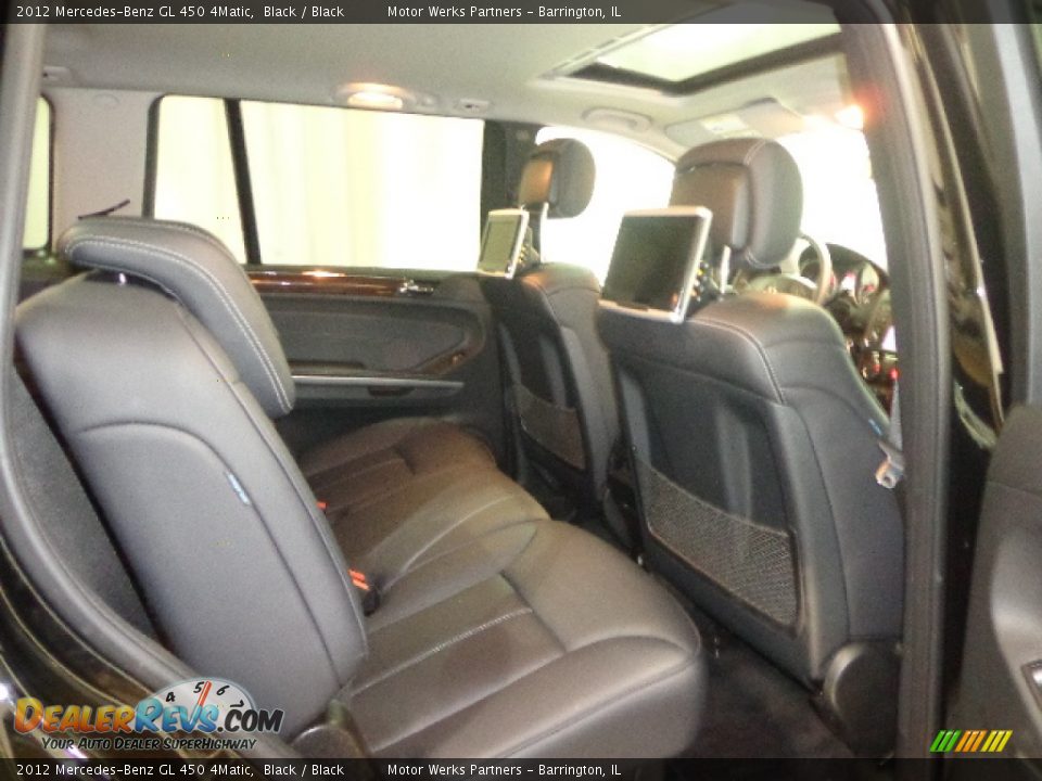 2012 Mercedes-Benz GL 450 4Matic Black / Black Photo #28