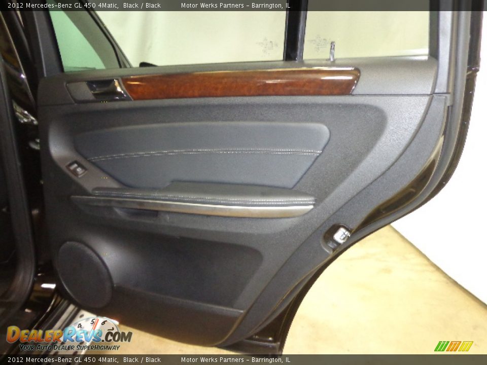 2012 Mercedes-Benz GL 450 4Matic Black / Black Photo #29