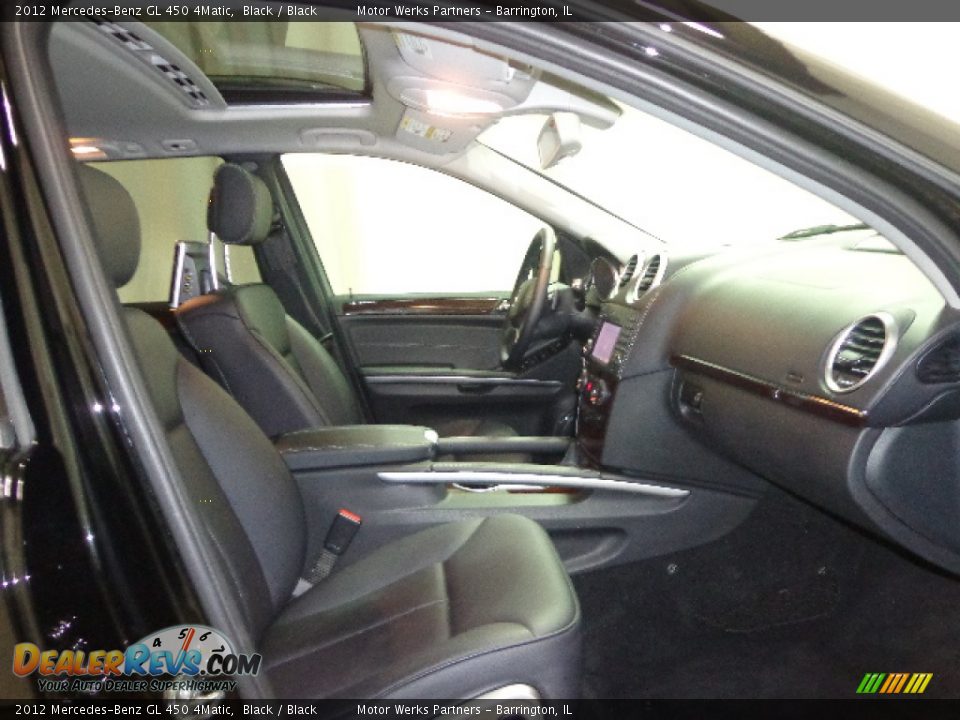 2012 Mercedes-Benz GL 450 4Matic Black / Black Photo #30