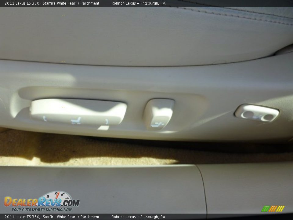2011 Lexus ES 350 Starfire White Pearl / Parchment Photo #20
