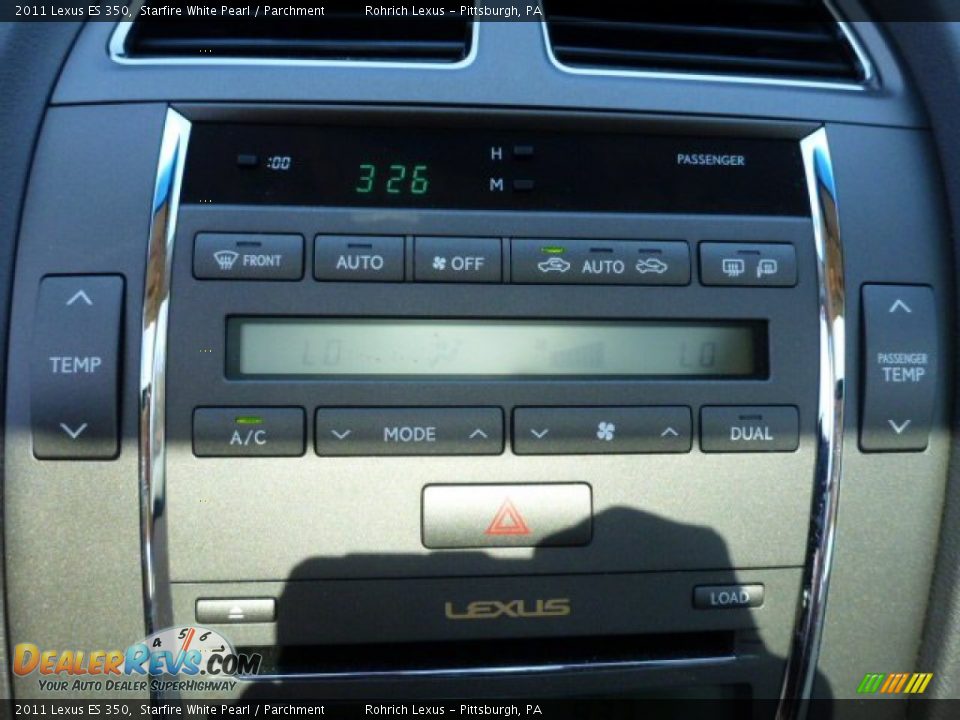 2011 Lexus ES 350 Starfire White Pearl / Parchment Photo #23