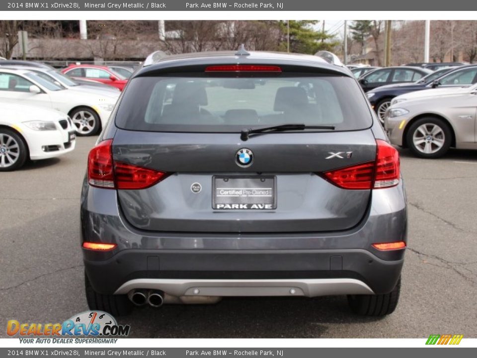 2014 BMW X1 xDrive28i Mineral Grey Metallic / Black Photo #4