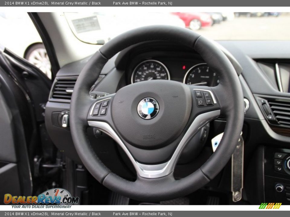 2014 BMW X1 xDrive28i Mineral Grey Metallic / Black Photo #16