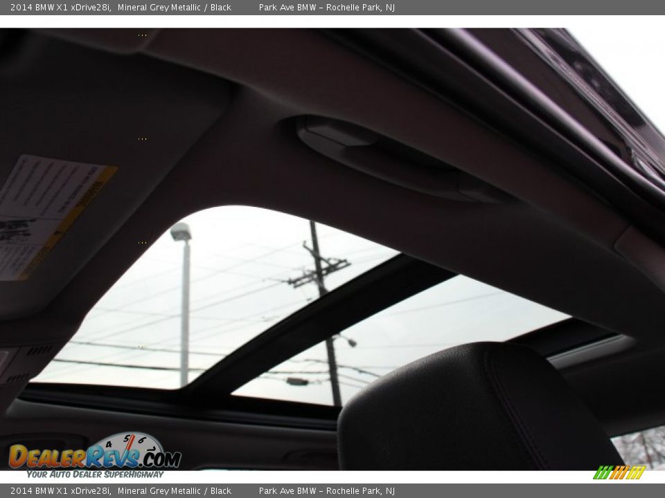 2014 BMW X1 xDrive28i Mineral Grey Metallic / Black Photo #20