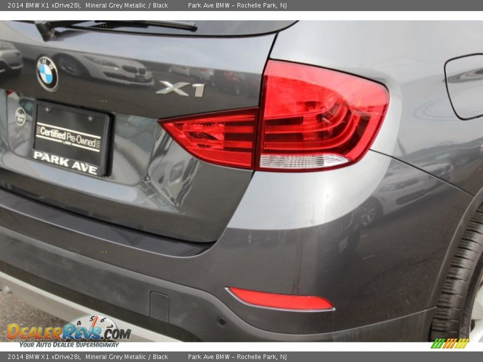 2014 BMW X1 xDrive28i Mineral Grey Metallic / Black Photo #22