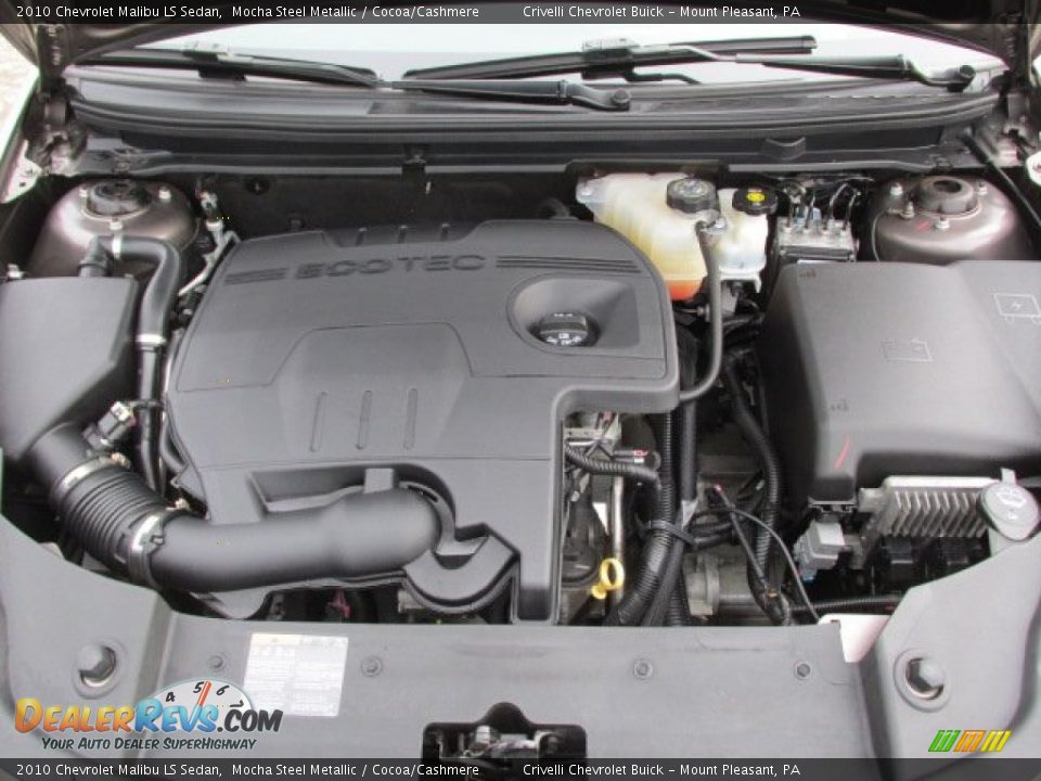 2010 Chevrolet Malibu LS Sedan 2.4 Liter DOHC 16-Valve VVT Ecotec 4 Cylinder Engine Photo #8