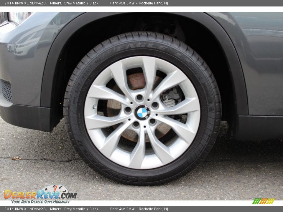 2014 BMW X1 xDrive28i Mineral Grey Metallic / Black Photo #31