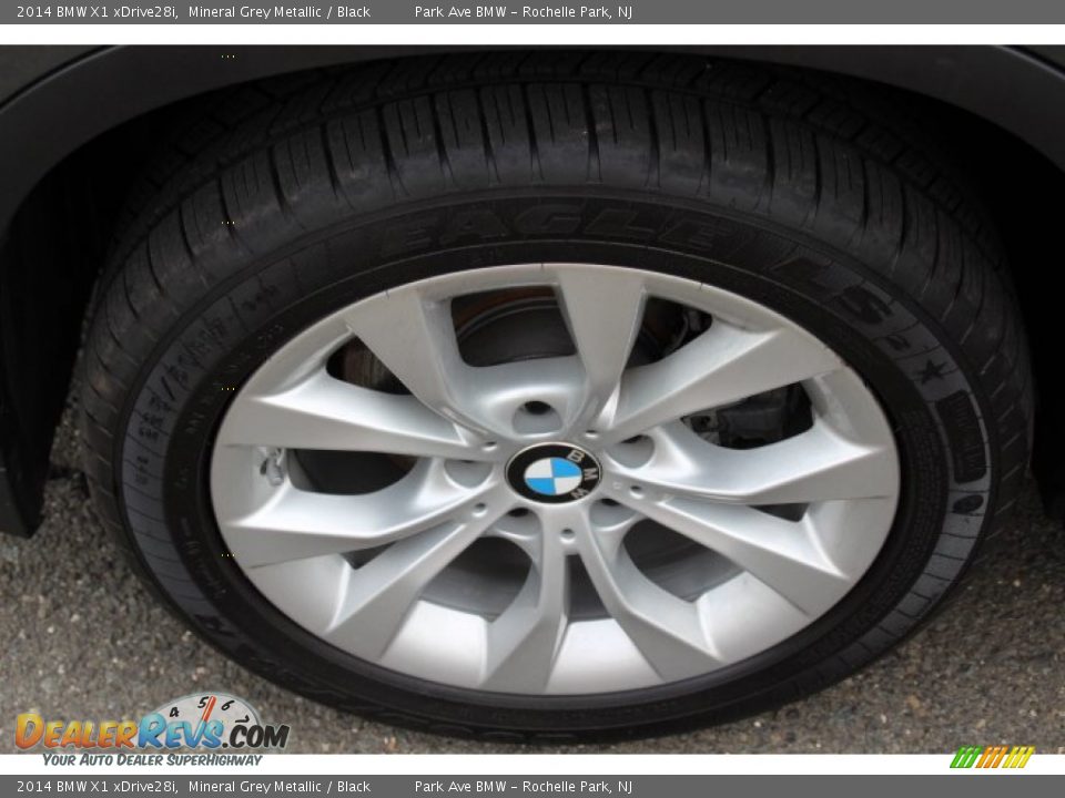 2014 BMW X1 xDrive28i Mineral Grey Metallic / Black Photo #32