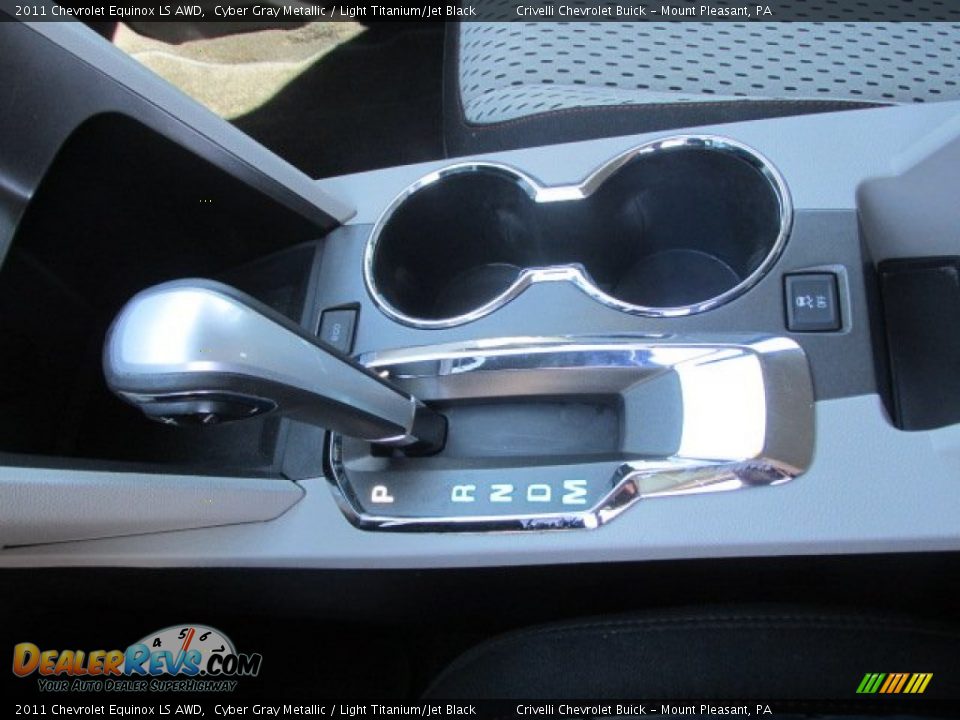 2011 Chevrolet Equinox LS AWD Cyber Gray Metallic / Light Titanium/Jet Black Photo #15