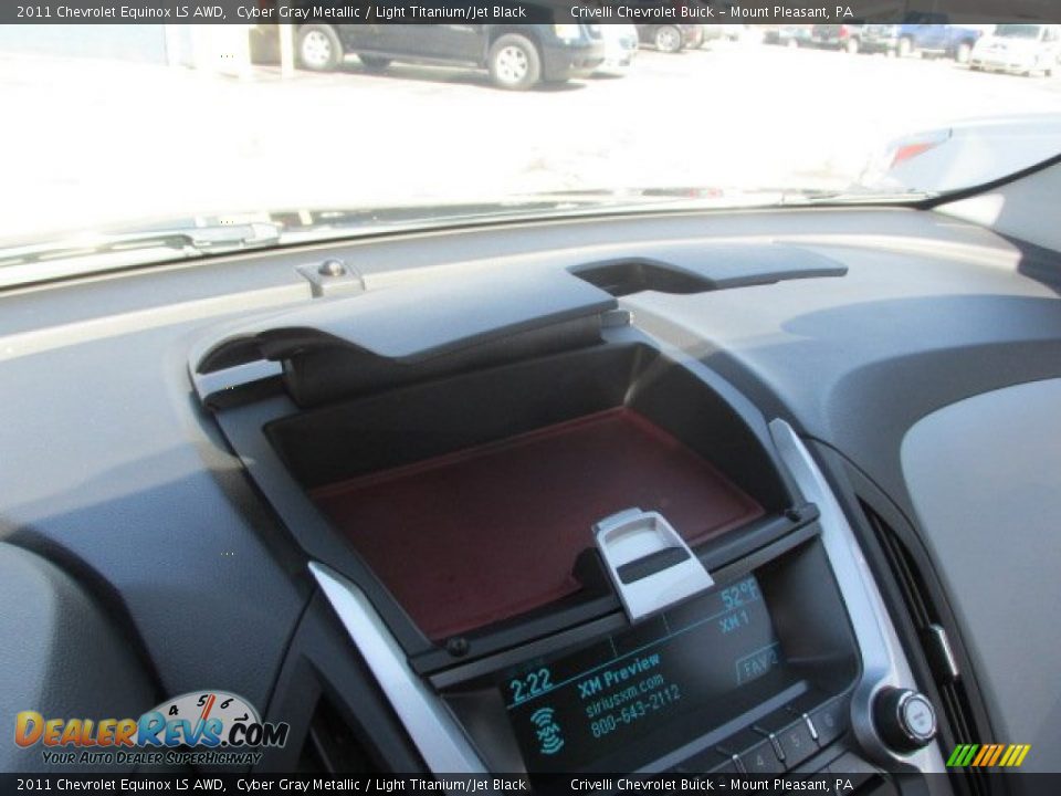 2011 Chevrolet Equinox LS AWD Cyber Gray Metallic / Light Titanium/Jet Black Photo #19