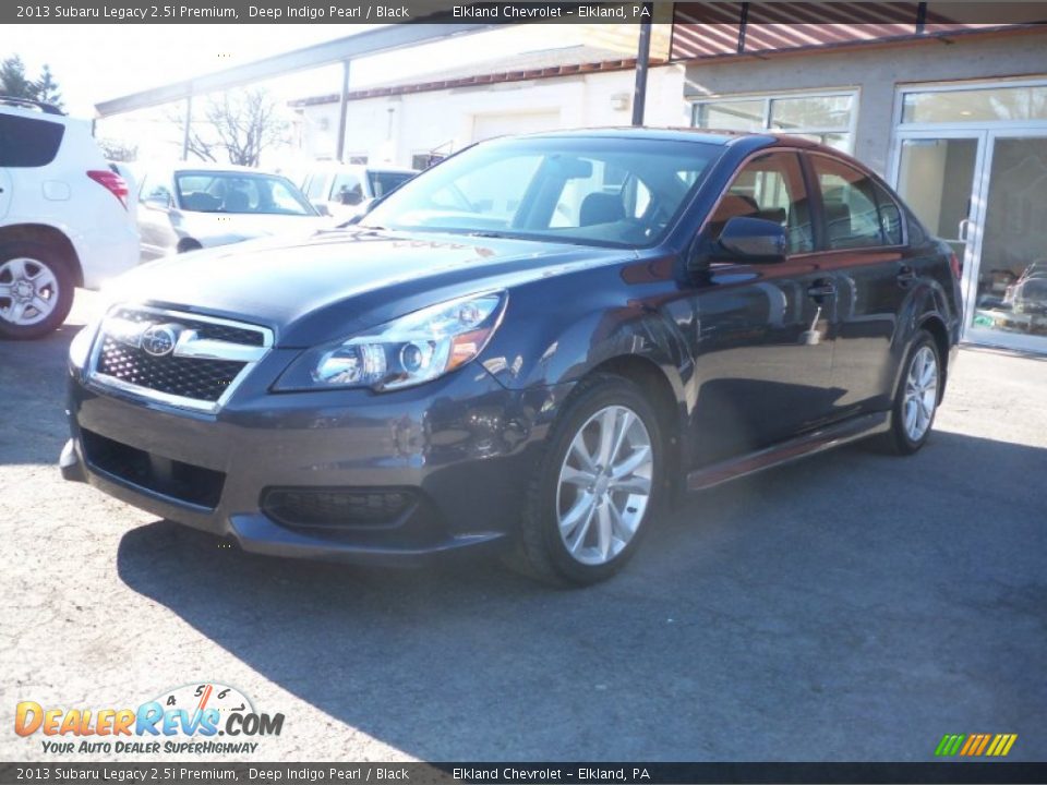 2013 Subaru Legacy 2.5i Premium Deep Indigo Pearl / Black Photo #1