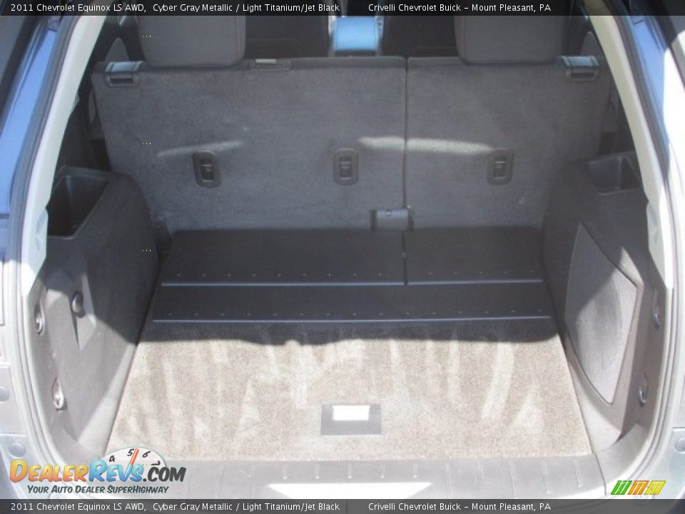 2011 Chevrolet Equinox LS AWD Cyber Gray Metallic / Light Titanium/Jet Black Photo #22