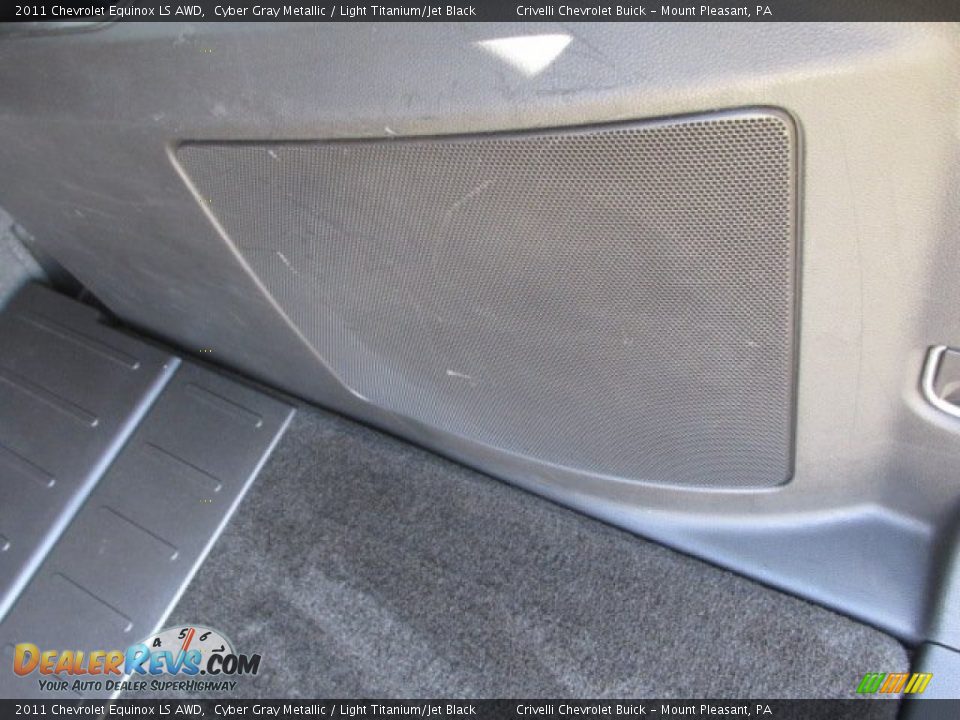 2011 Chevrolet Equinox LS AWD Cyber Gray Metallic / Light Titanium/Jet Black Photo #23