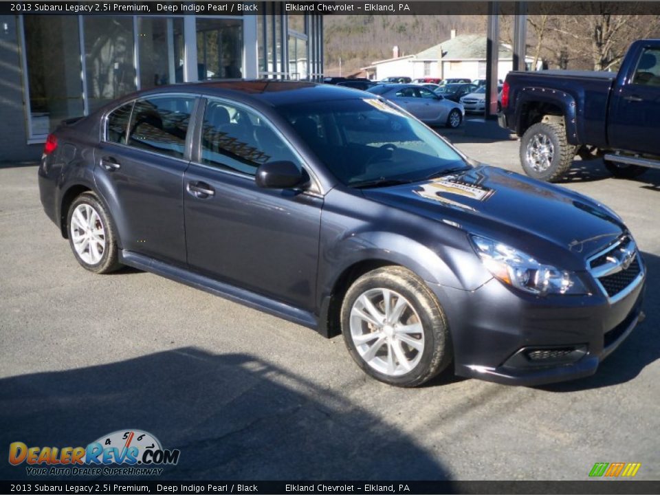 2013 Subaru Legacy 2.5i Premium Deep Indigo Pearl / Black Photo #3
